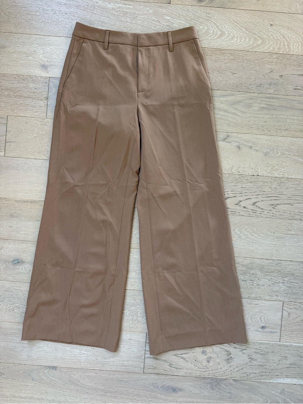 Banana Republic Factory Brown Wide-Leg Pants